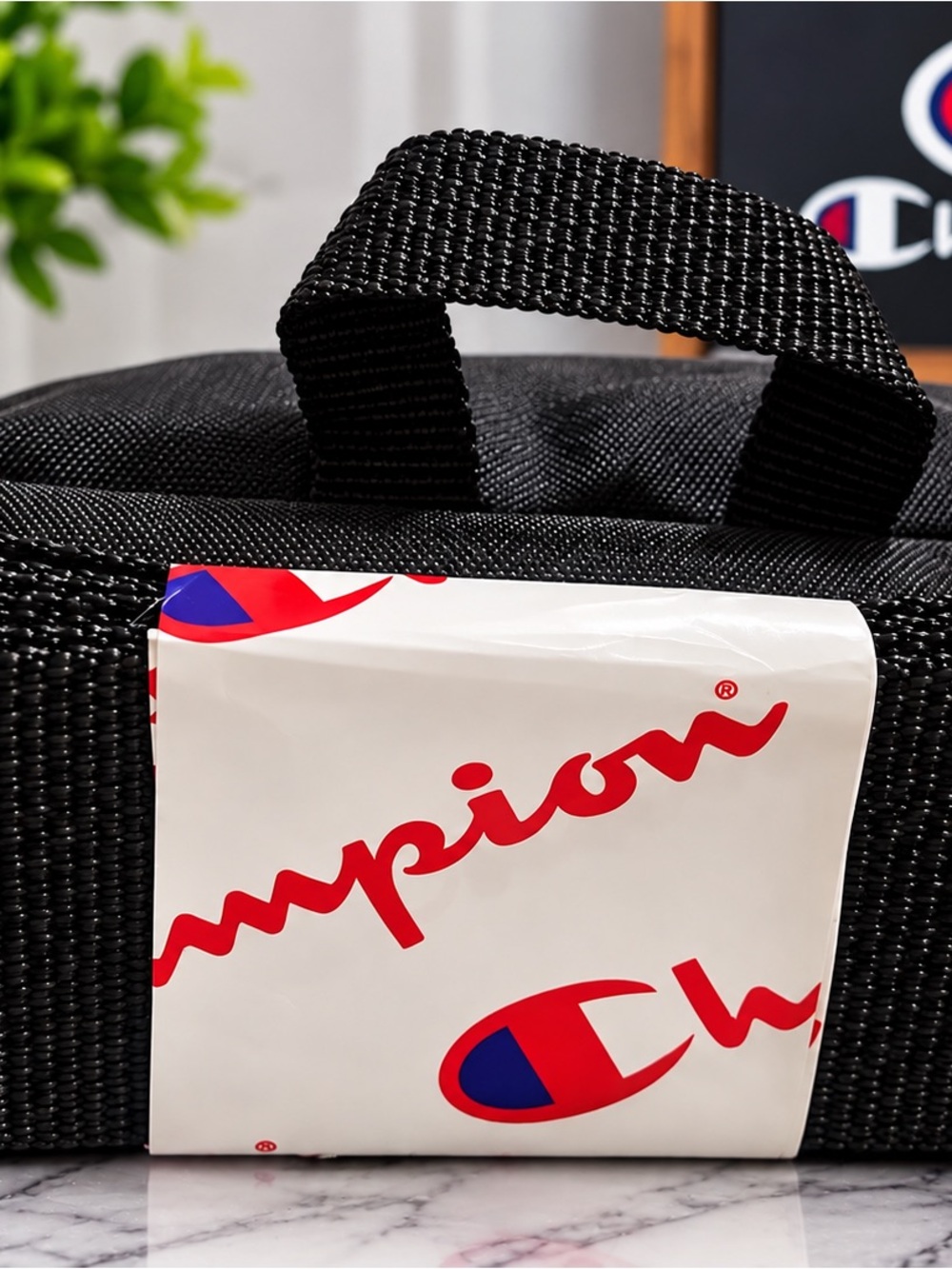 Champion Black Crossbody Bag for- Compact Everyday Carry - Picture 5 of 7